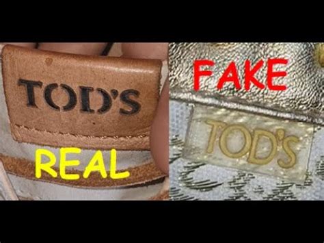 spot fake tods shoes|todd's shoes real or real.